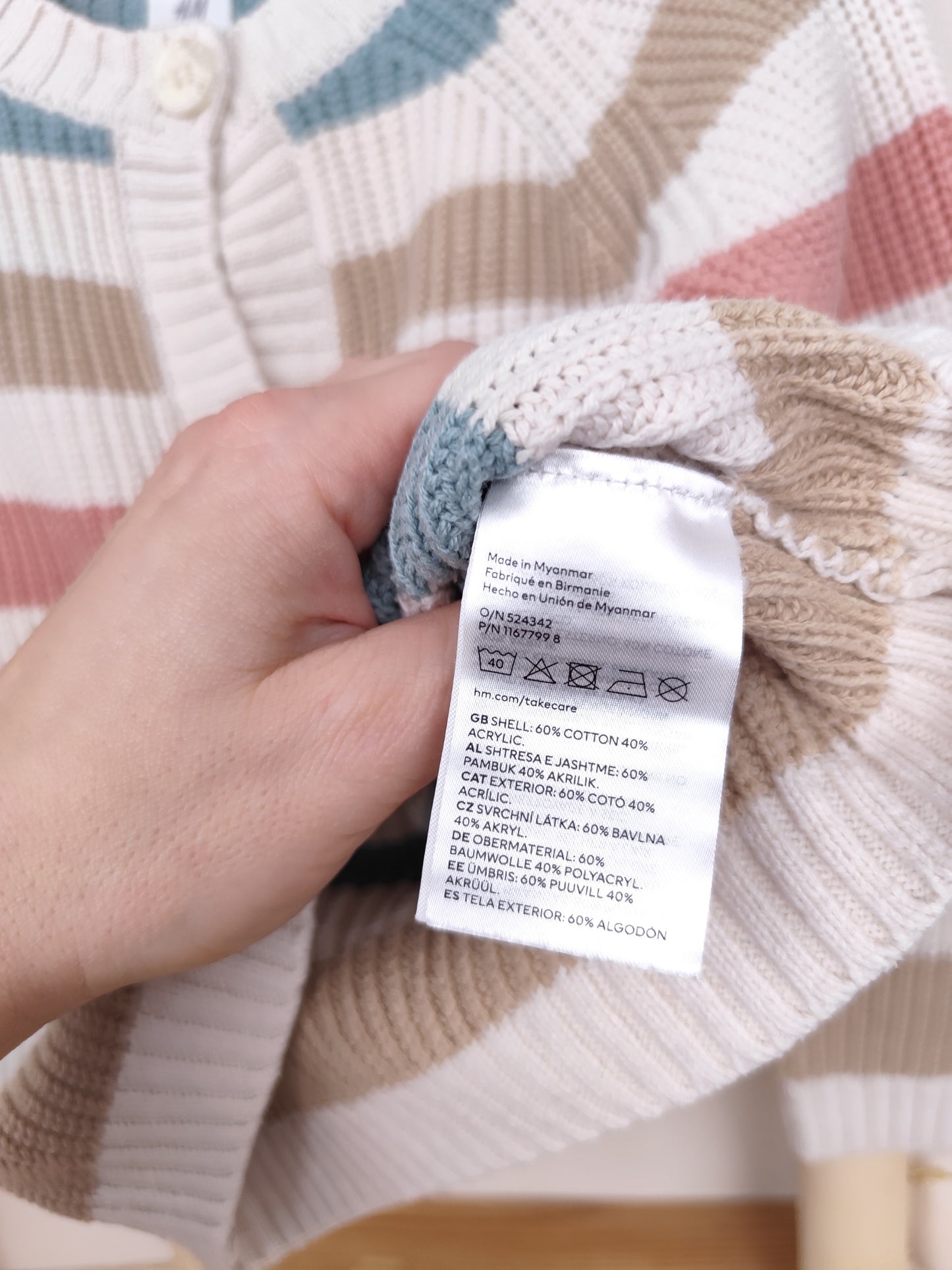H&M - Strickjacke - Größe 98