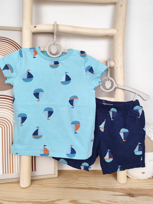 Topomini - 2-tlg. Schlafanzug - Größe 86/92