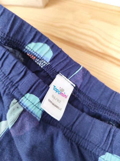 Topomini - 2-tlg. Schlafanzug - Größe 86/92