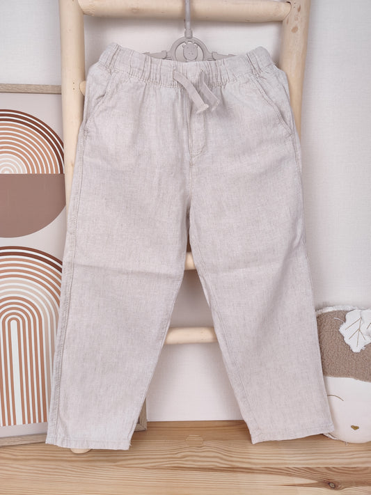 H&M - Hose - Leinenmix - Größe 104