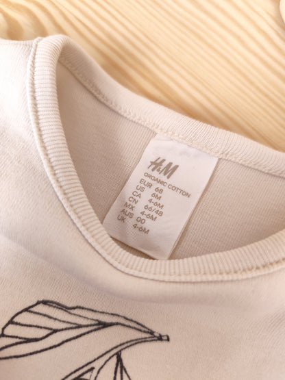 H&M - T-Shirt - Größe 68 (B-Ware)