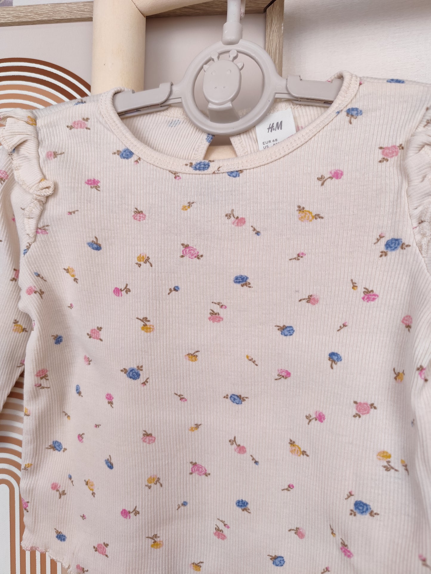 H&M - Set - Blumen - H&M - Größe 68