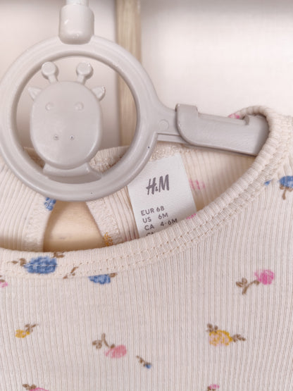 H&M - Set - Blumen - H&M - Größe 68