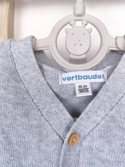 Vertbaudet - Cardigan - Größe 62