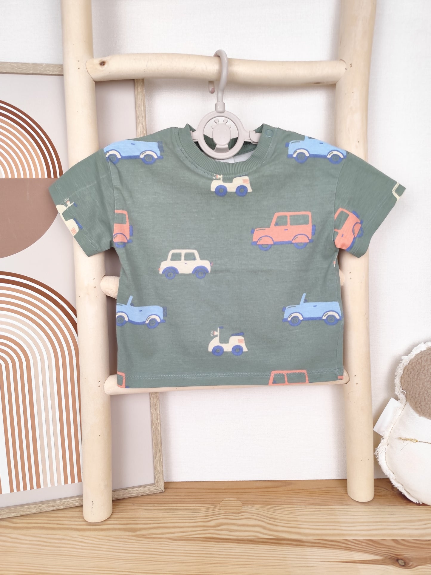 H&M - T-Shirt - Auto - Größe 74