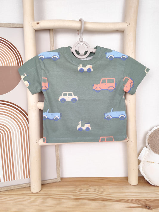 H&M - T-Shirt - Auto - Größe 74