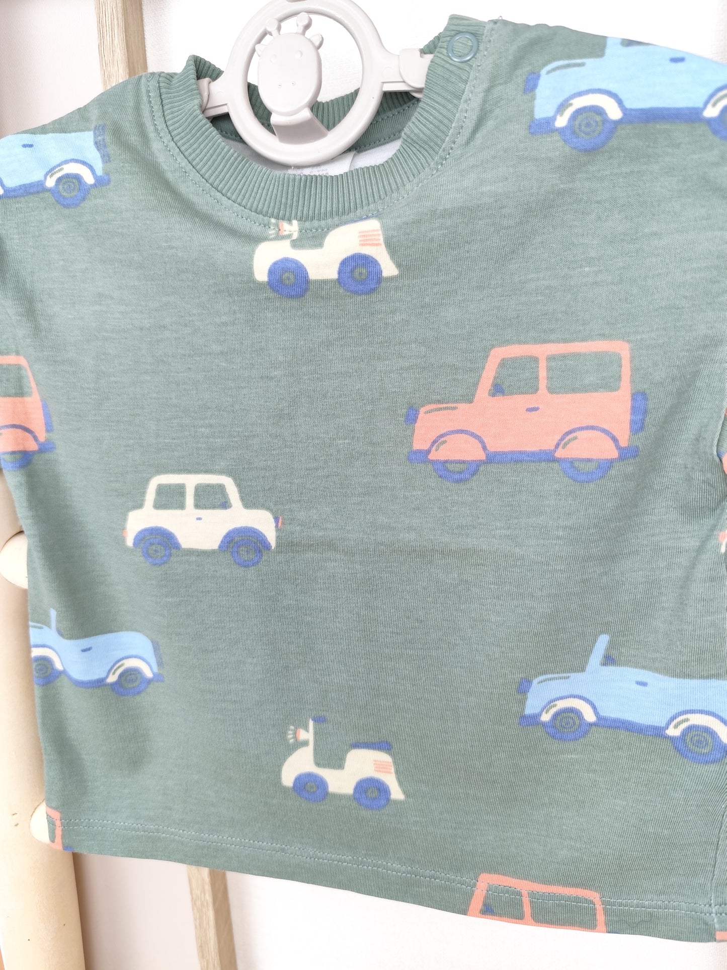 H&M - T-Shirt - Auto - Größe 74