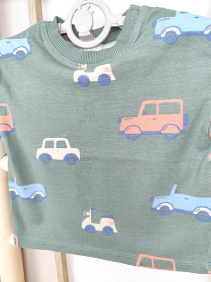 H&M - T-Shirt - Auto - Größe 74