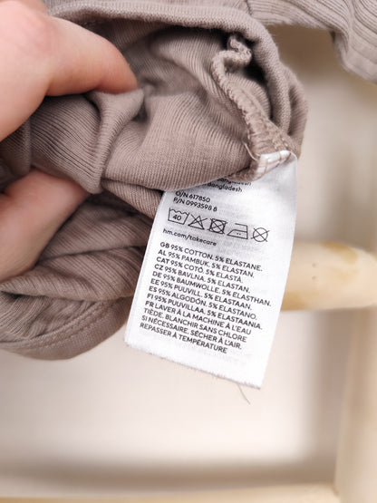 H&M - Body - gerippt - Größe 62