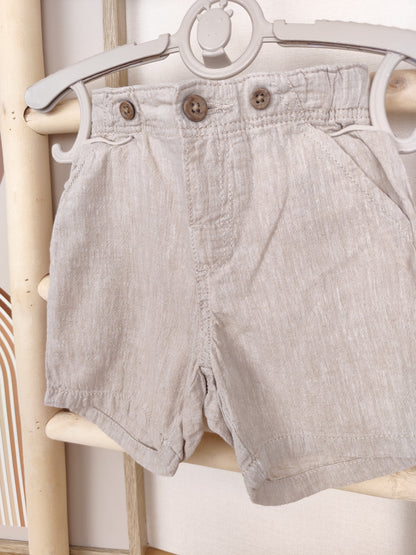 H&M - Shorts Leinenmix - Größe 74