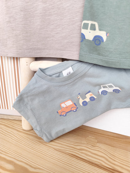 H&M - 3 T-Shirts - Größe 68