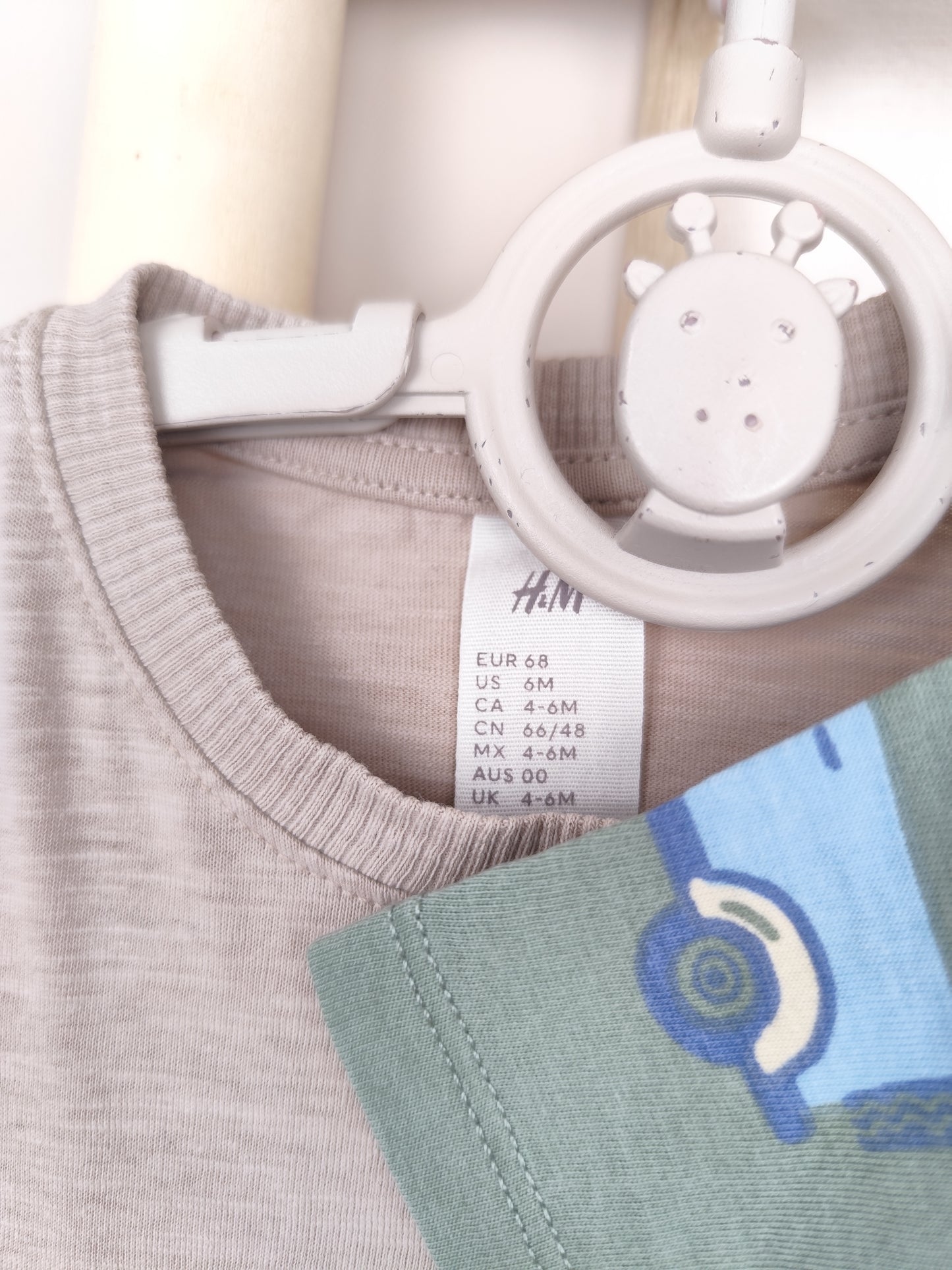 H&M - 3 T-Shirts - Größe 68