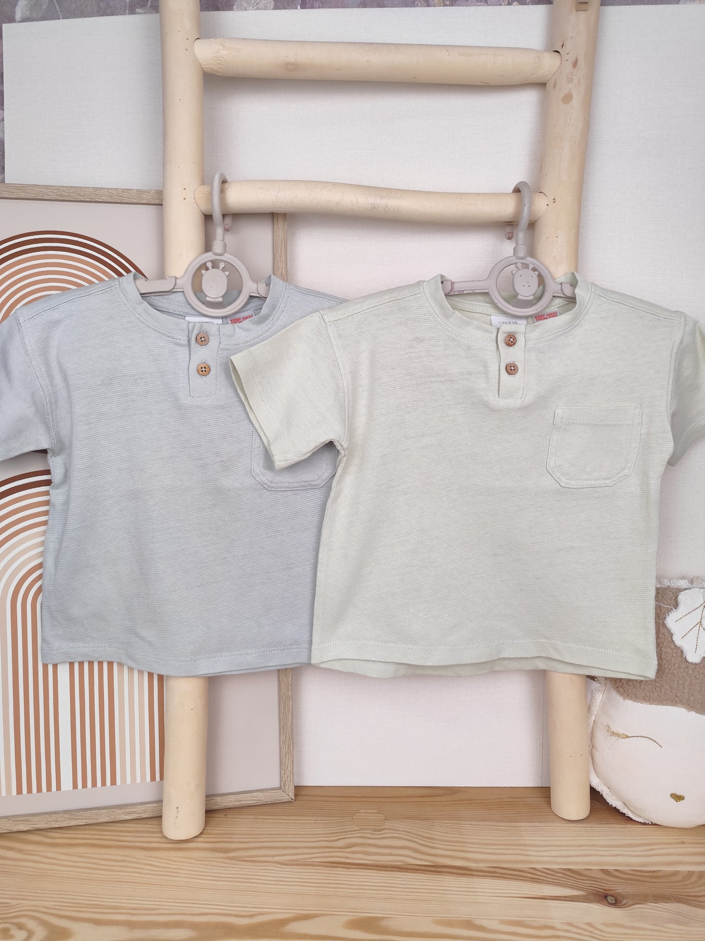 Zara - 2 T-Shirts - Größe 86
