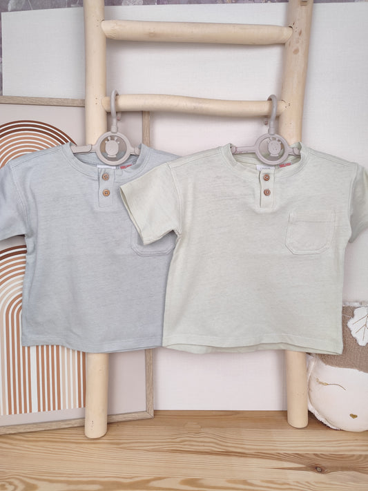 Zara - 2 T-Shirts - Größe 86