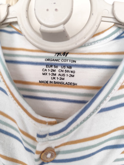 H&M - Strampler - Größe 56