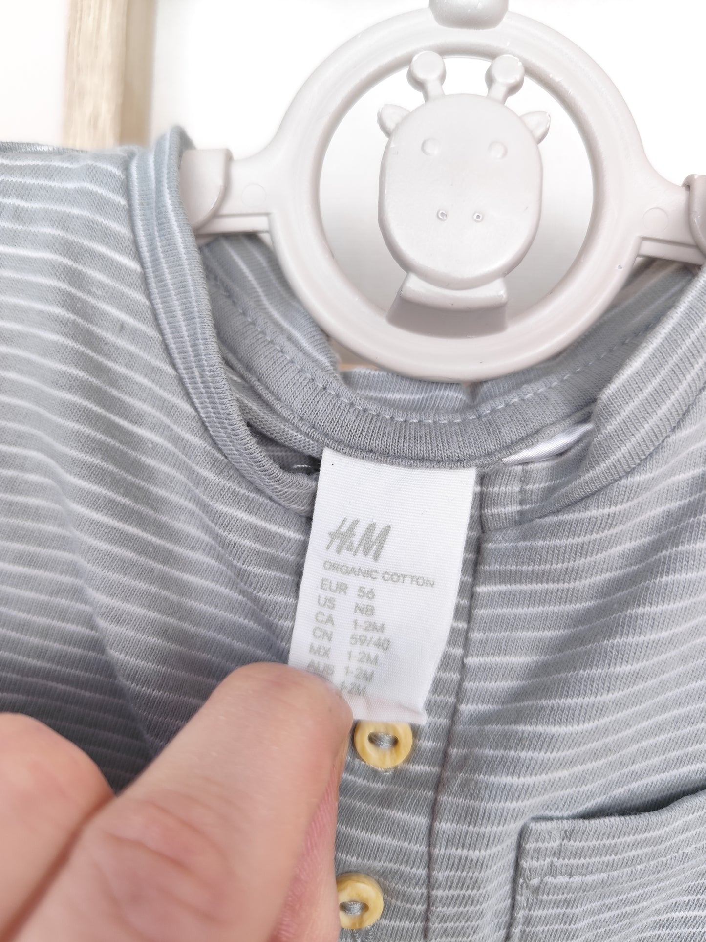 H&M - Strampler - Größe 56