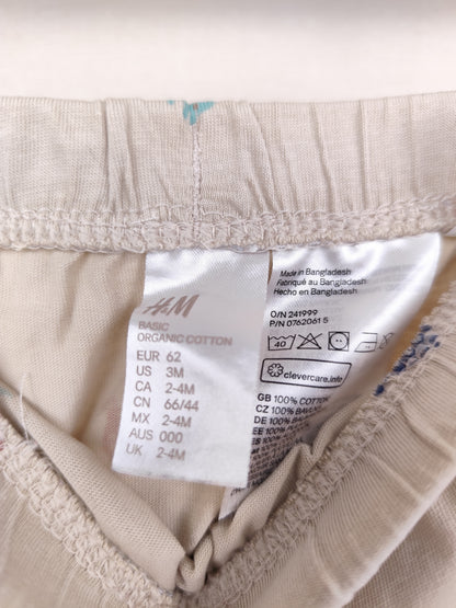 H&M - Hose - Dino - Größe 62