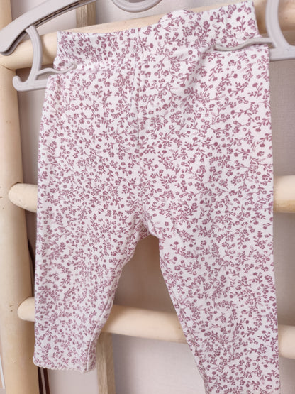 Zara - Leggings - Blumen - Größe 68