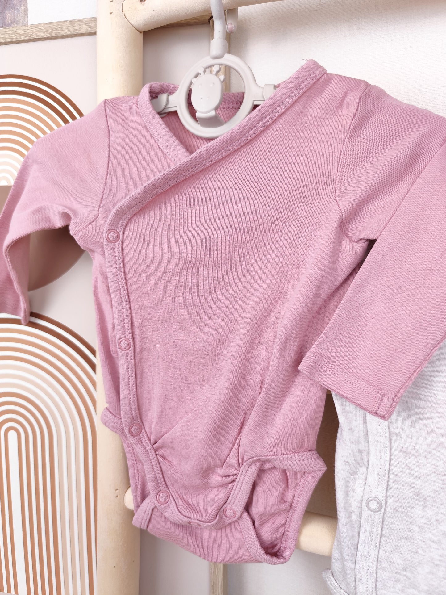 H&M - 3 Bodys - Größe 62