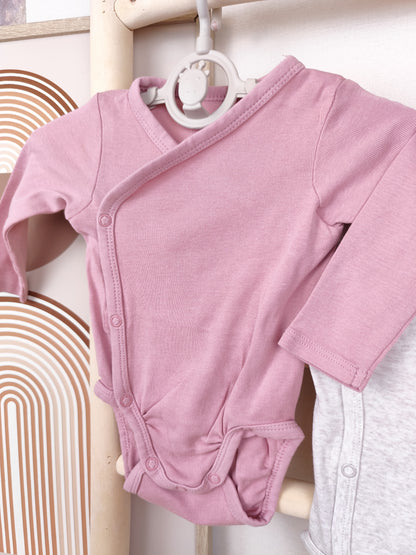 H&M - 3 Bodys - Größe 62