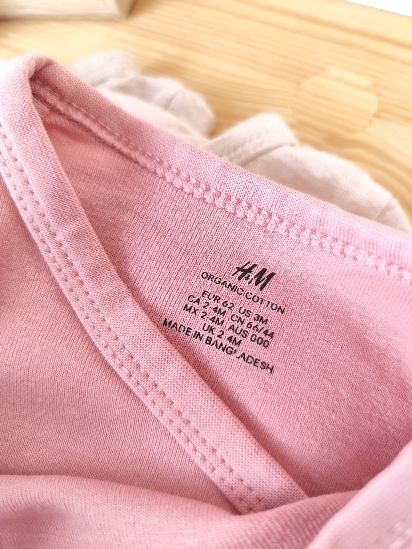 H&M - 3 Bodys - Größe 62