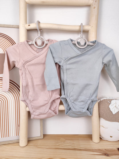 H&M - 2 Bodys - Größe 68