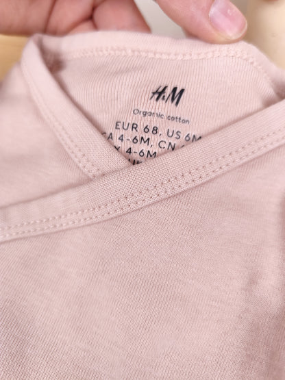 H&M - 2 Bodys - Größe 68