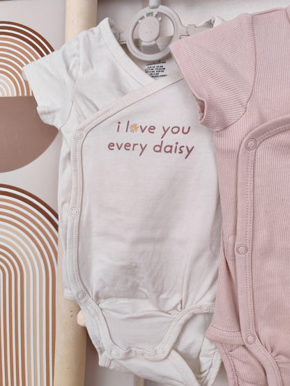 H&M - 2 Bodys - Größe 68 (B-Ware)