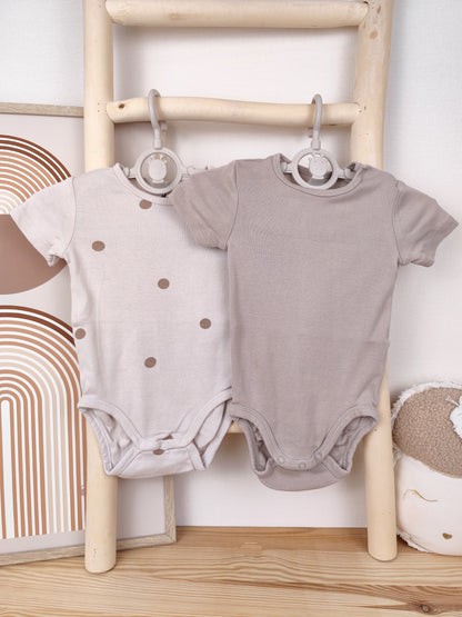 H&M - 2 Bodys - Größe 68