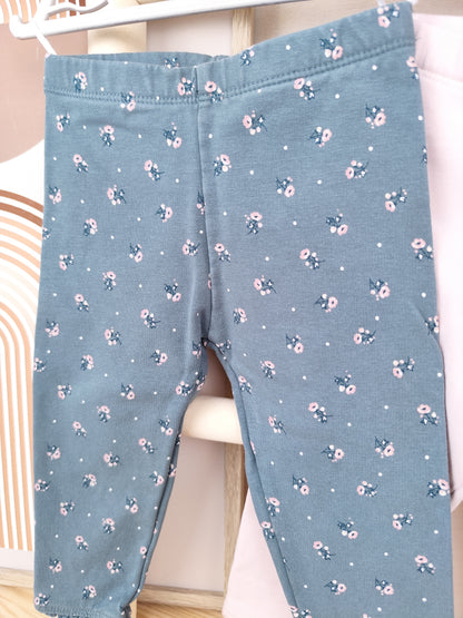 C&A - 2 Leggings - gefüttert - Größe 80