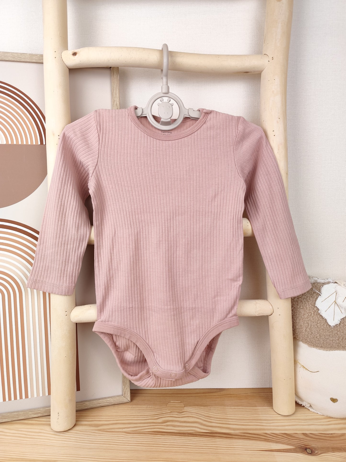 H&M - Body - gerippt - Größe 86
