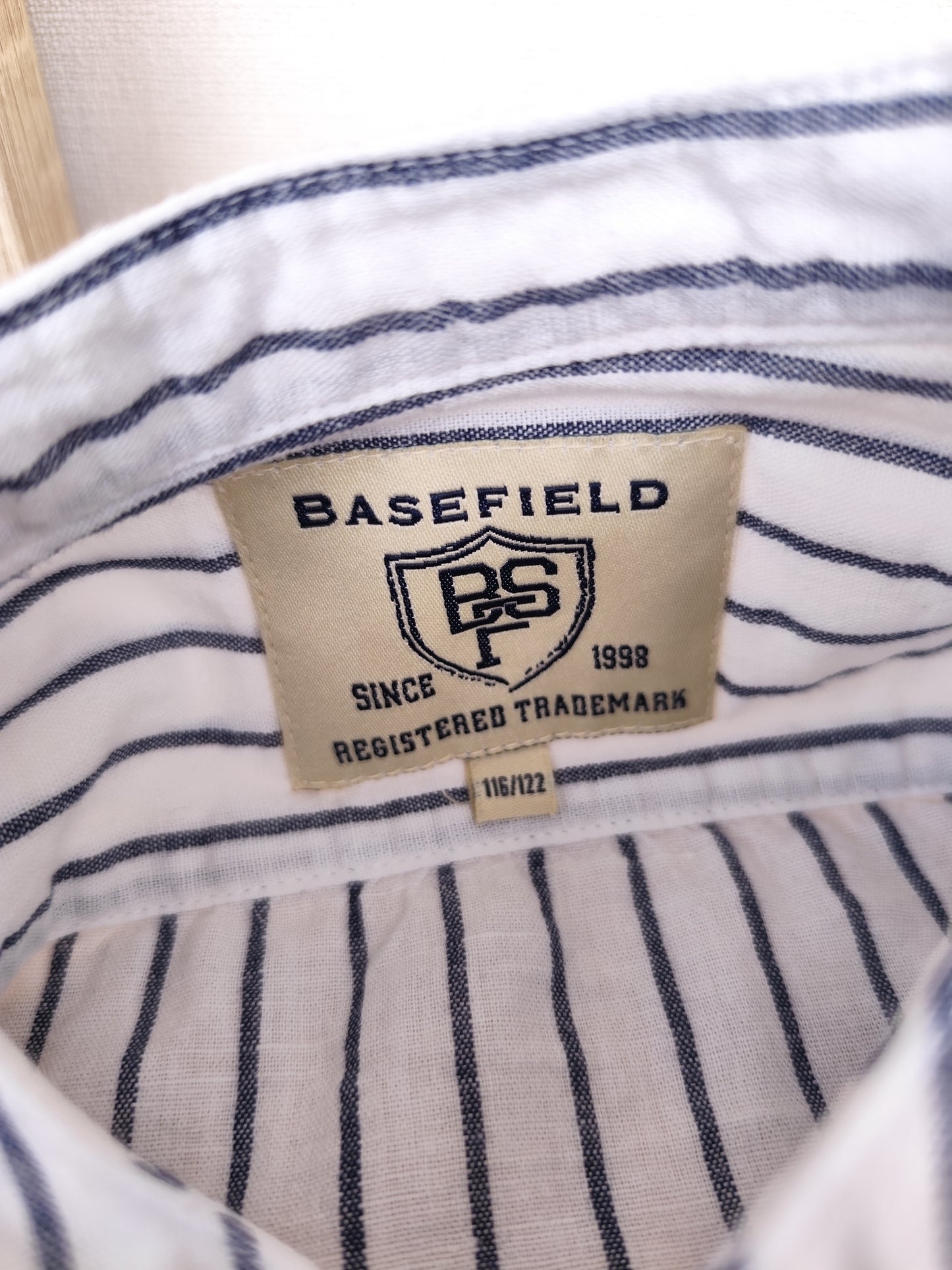 Basefield - Hemd - Größe 116/122