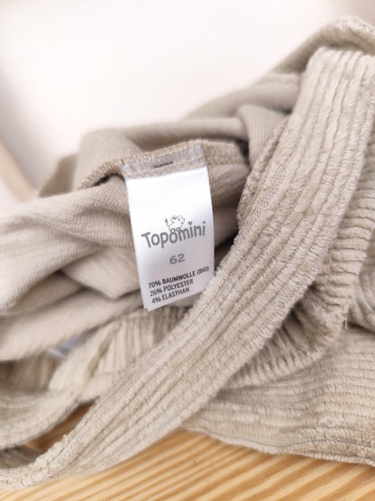 Topomini - Latzhose - Größe 62