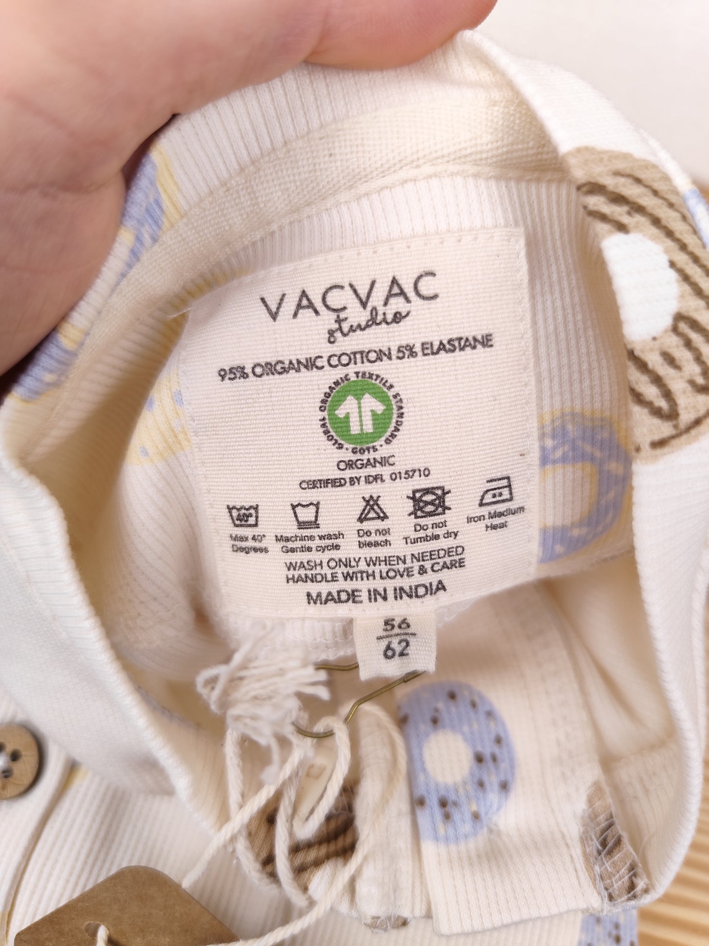 VACVAC - Strampler - Größe 56/62
