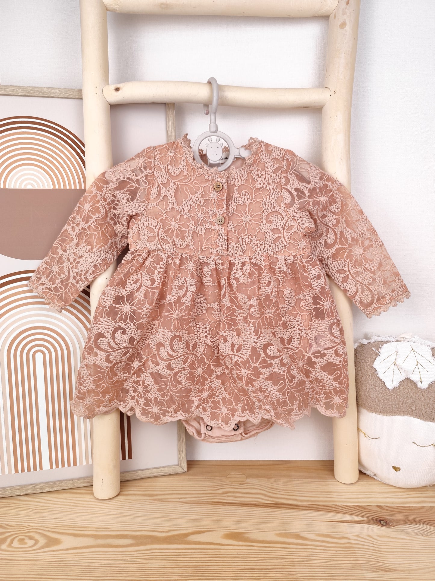 Lil' Atelier - Kleid - Spitze - Größe 68