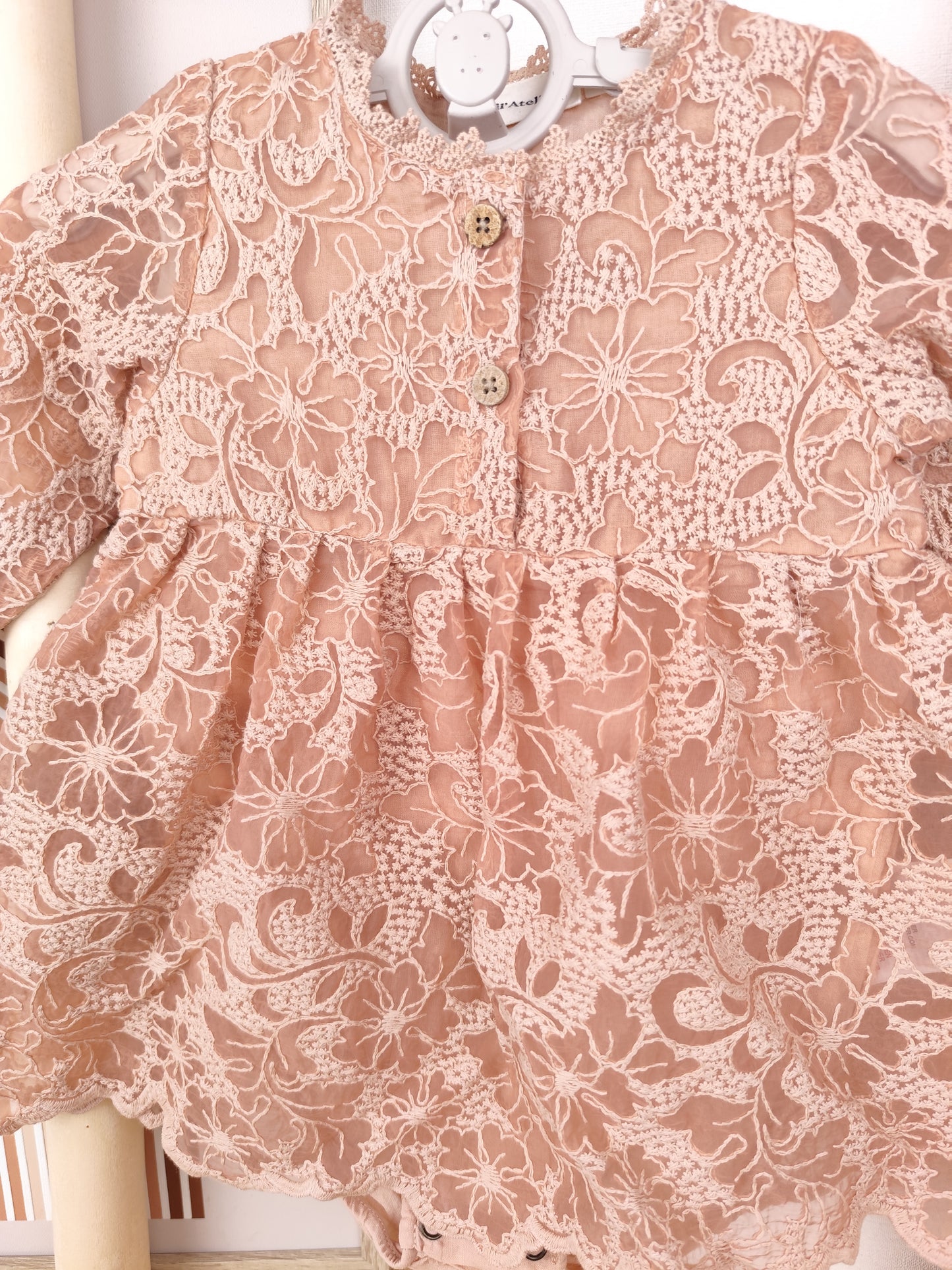 Lil' Atelier - Kleid - Spitze - Größe 68