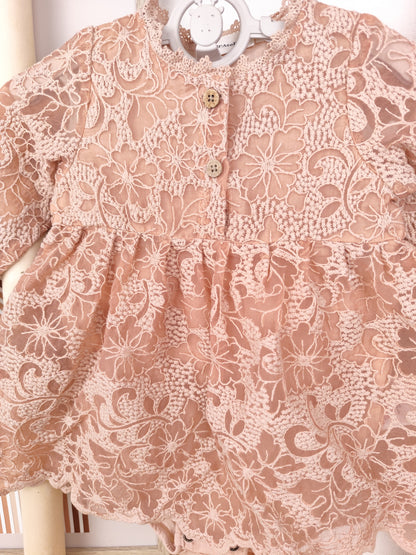 Lil' Atelier - Kleid - Spitze - Größe 68