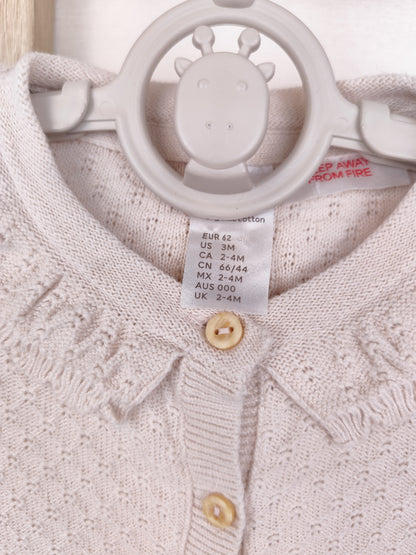 H&M - Strampler - Strick - Größe 62