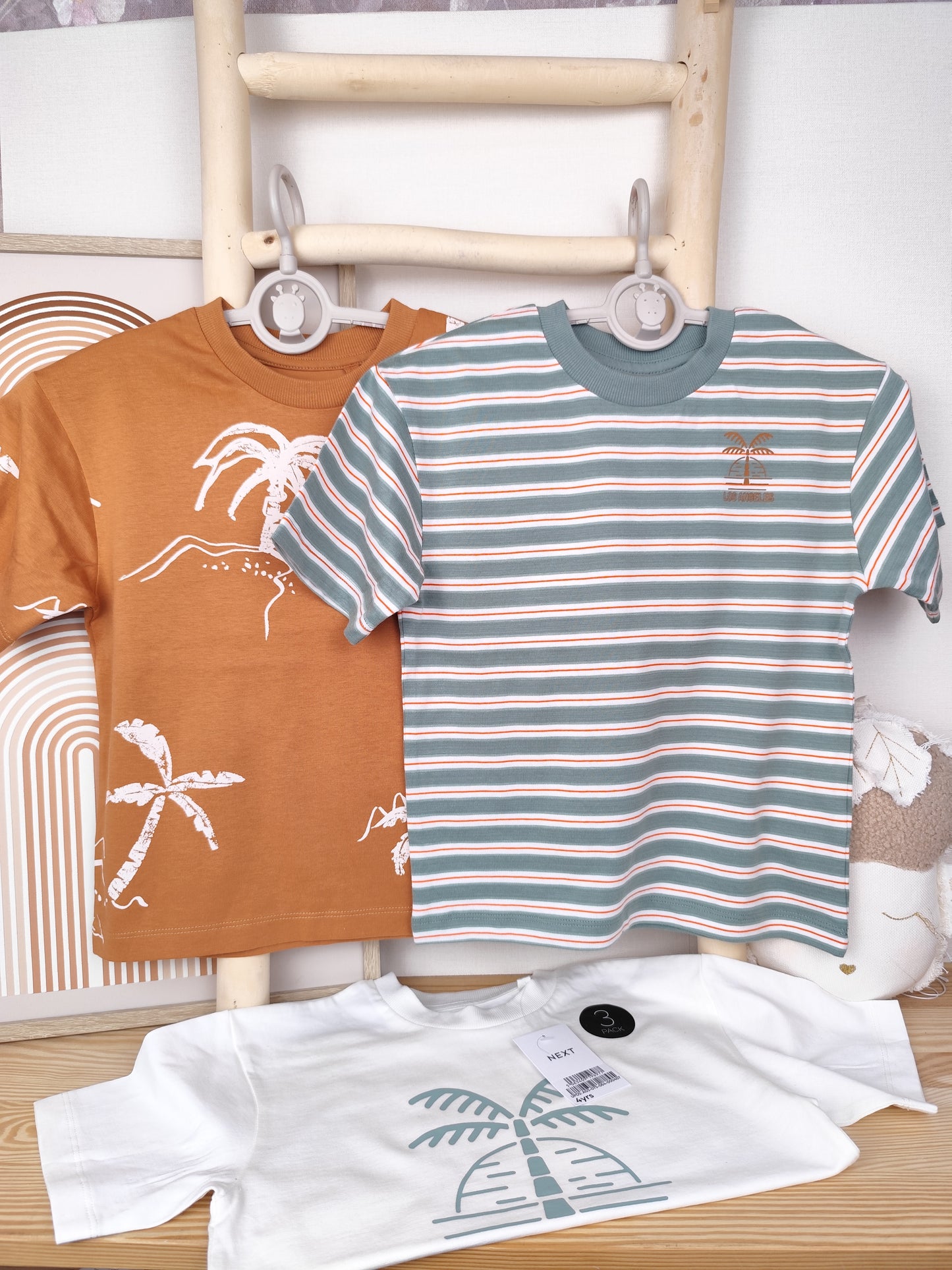 Next - 3 T-Shirts - Größe 104