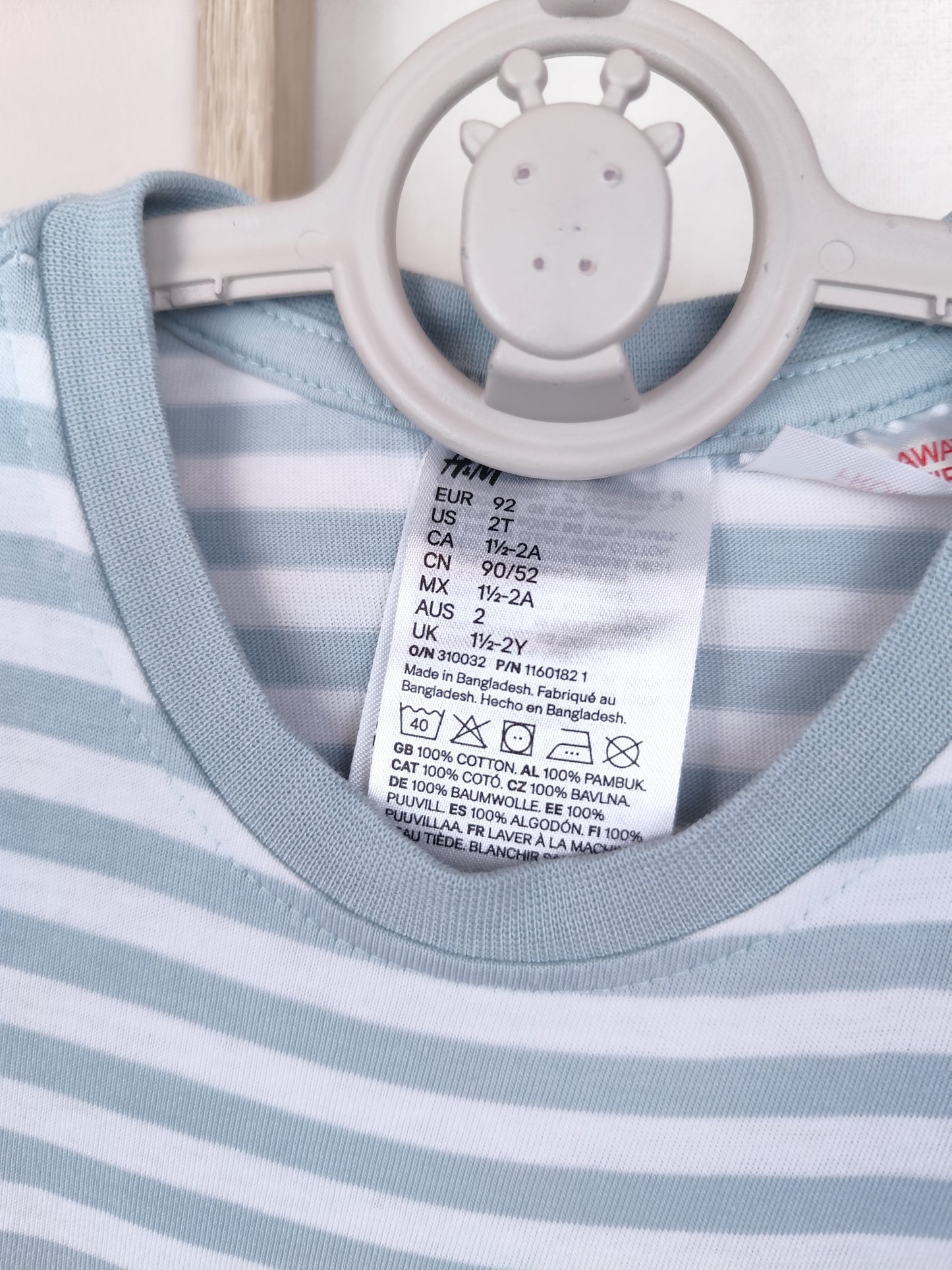 H&M - T-Shirt - Größe 92