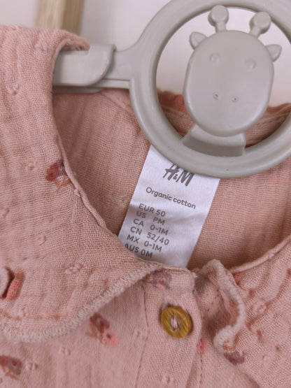 H&M - Strampler - Größe 50