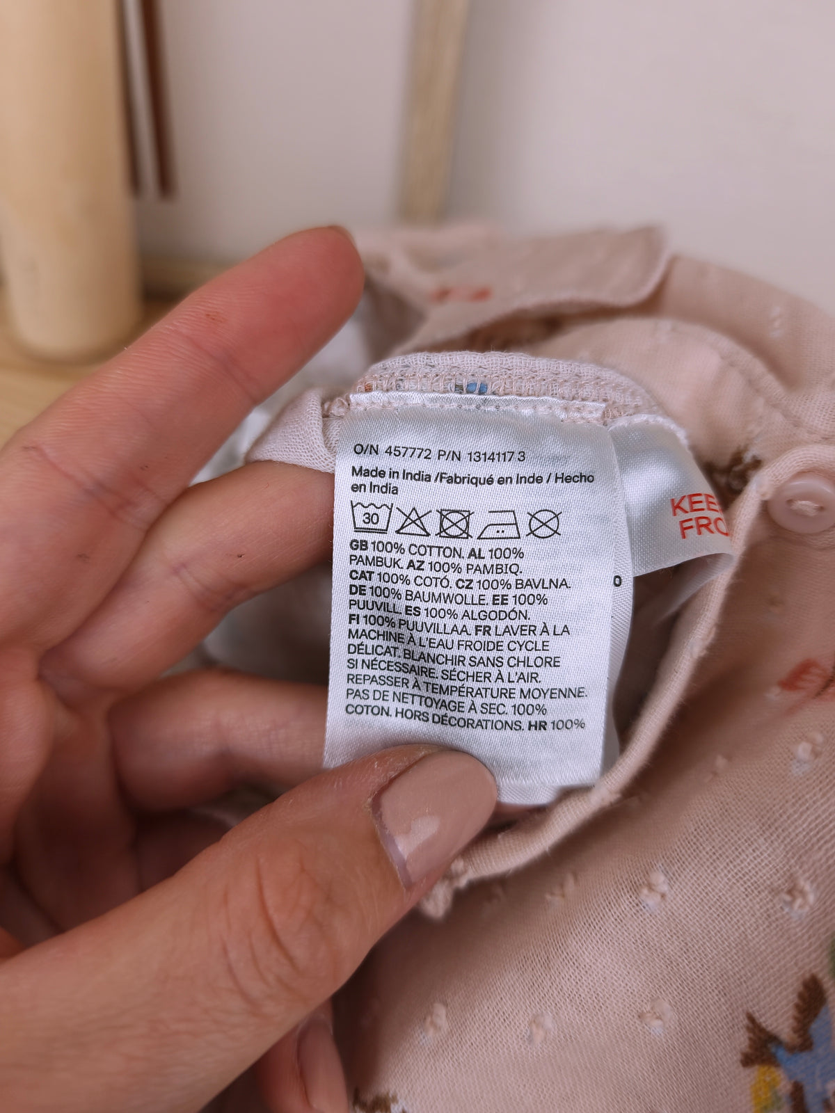 H&M - Strampler - Größe 62