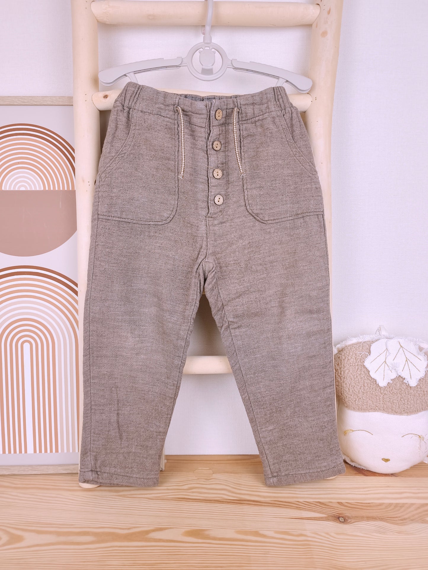 Zara - Hose - gefüttert - Größe 104