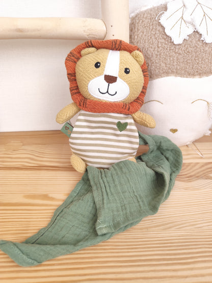 Kuscheltier mit Schnuffeltuch