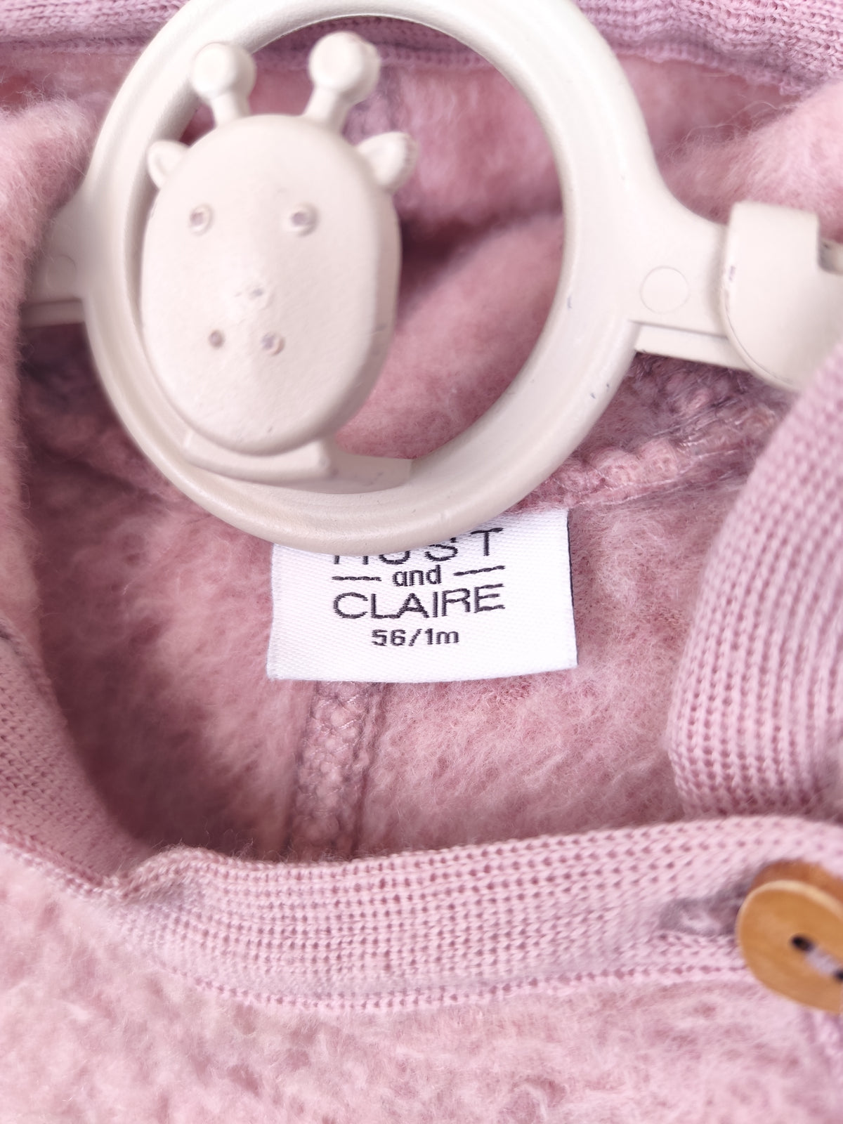 Hust & Claire - Overall - Wollfleece - Größe 56