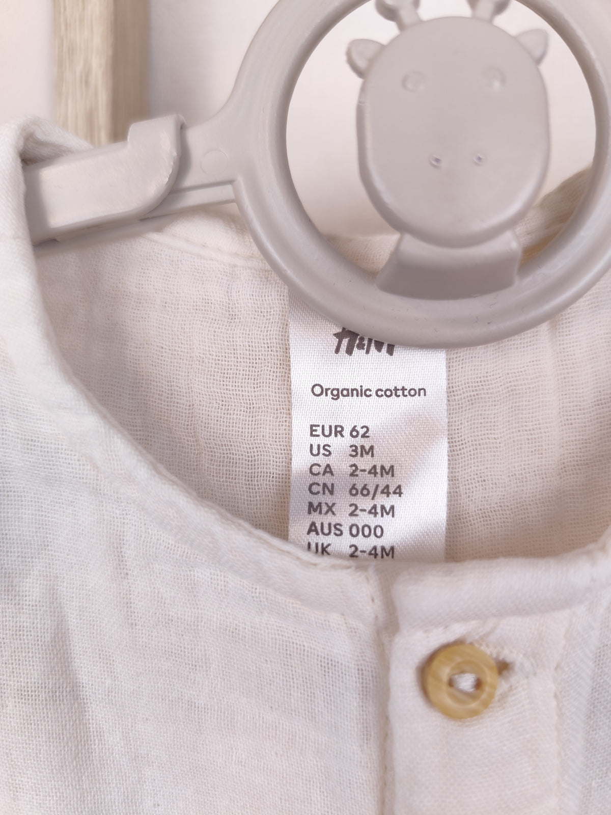H&M - Strampler - Größe 62