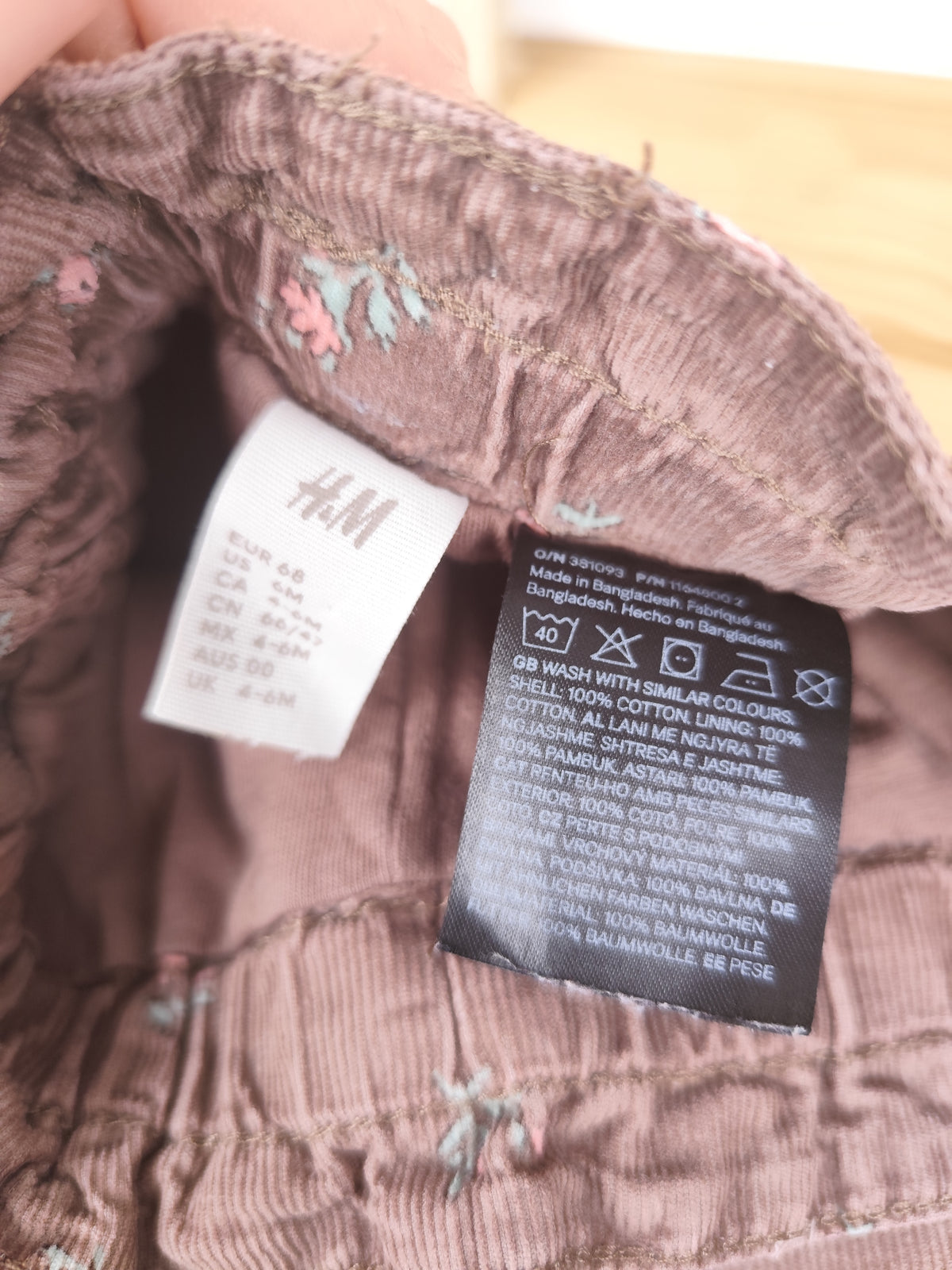 H&M - Hose - Größe 68 (B-Ware)