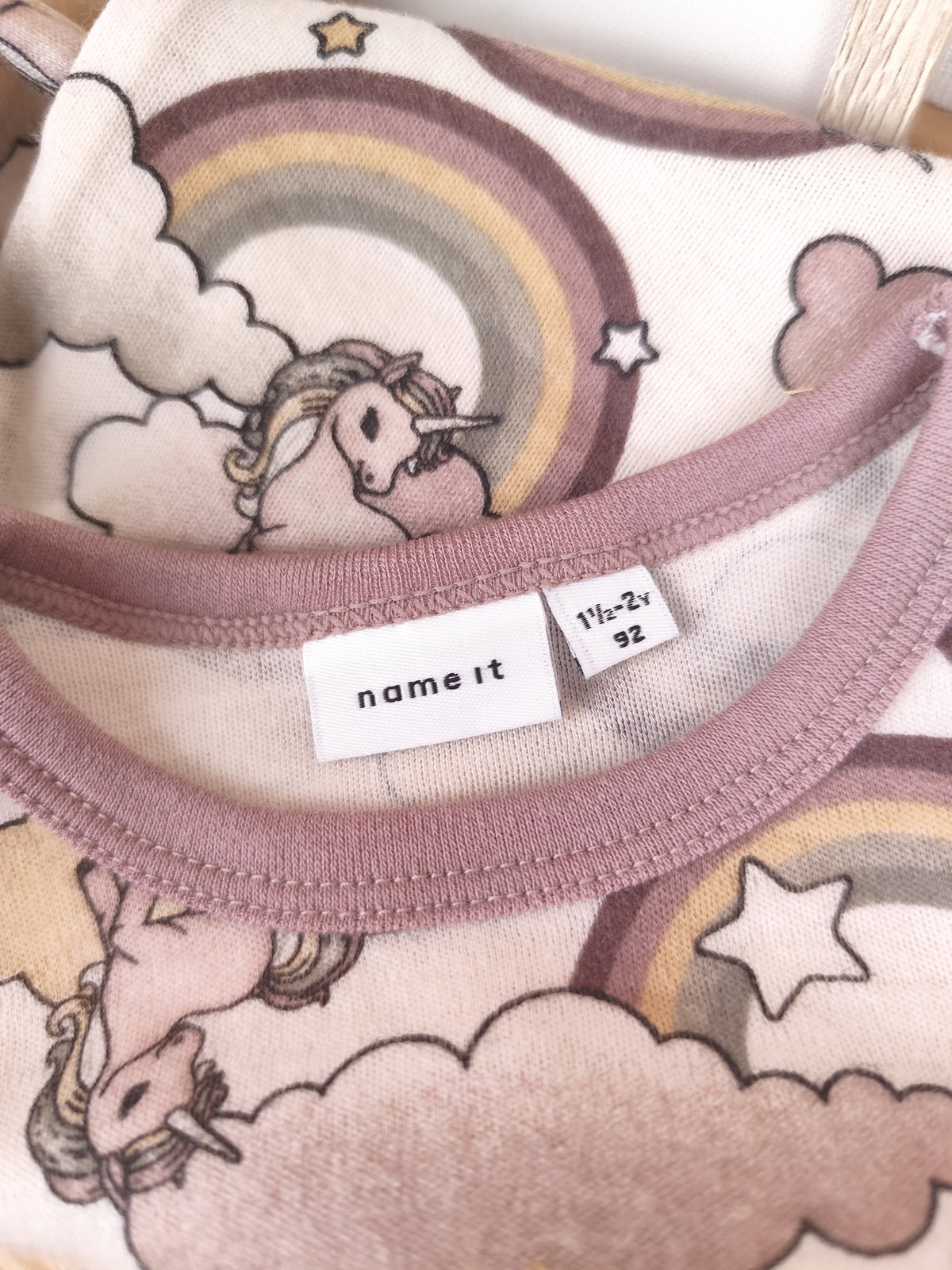 Name It - Langarmshirt - Wolle - Größe 92 (B-Ware)