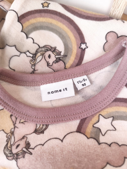 Name It - Langarmshirt - Wolle - Größe 92 (B-Ware)