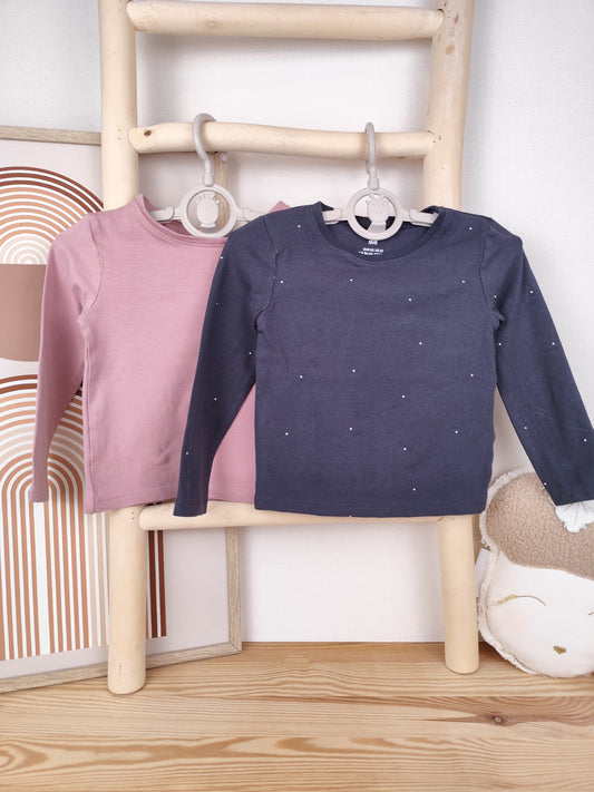 H&M - Langarmshirts - Größe 92